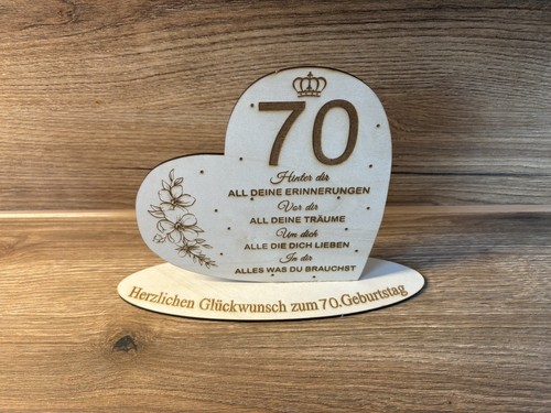 Geschenk geburtstag holz - geschenk,