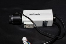 Videotronic Überwachungskamera innen, mit Bischke Zoom Objektiv