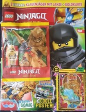 LEGO Ninjago Sammelmagazin Nr 108 Comic Poster LE5 Karte + Ninja Sora Minifigur