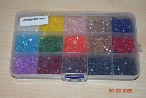 4mm kristallperlen acrylperlen - 4mm,