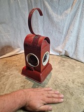 antike Straßenlampe aus Blech,Lampe,ähnlich Petroliumlampe,ähnlich Feuerhand,alt