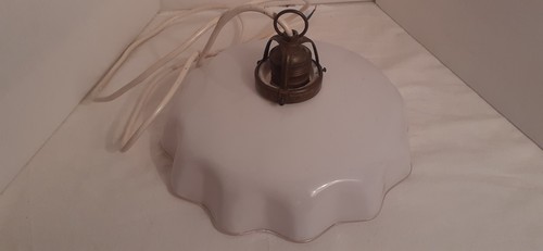 Deckenlampe glas 40er 50er - glas, 40er-50er