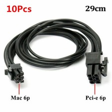 10x Mini 6 Pin an PCIE 6PIN GPU Grafik Grafikkarte Netzkabel Für Mac G5 Pro