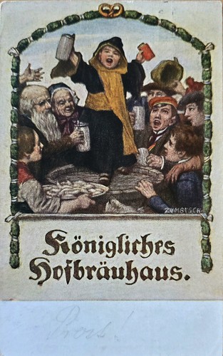 München hofbräuhaus 1912 - münchen,