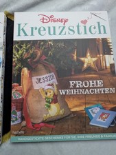 Disney Kreuzstich Frohe Weihnachten Heft  von Hachette