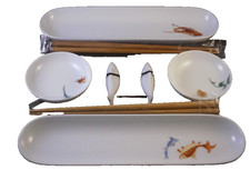 Fun Meissen Porcelain Sushi