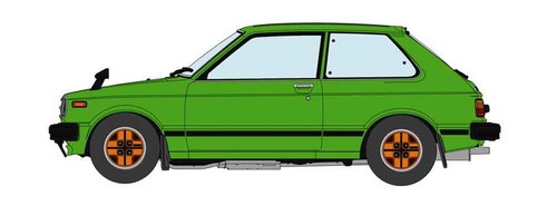 Hasegawa 20761 toyota starlet - hasegawa,