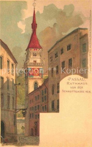 Passau bayern rathaus - rathaus, von