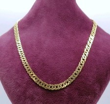 Gold Doppelpanzerkette, 333er 8 Karat Goldkette, Halskette 