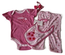 Baby Anzug Set MARIENKÄFER