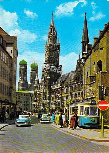 München frauenkirche - münchen, ak