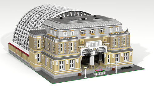 Lego station moc - moc, pdf