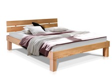 Bett massivholzbett doppelbett - bett,