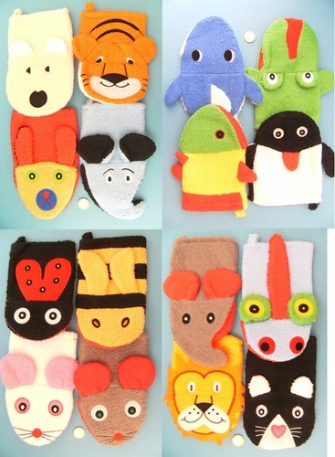 Waschhandschuh handpuppe - 1,