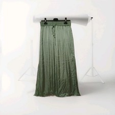 H&M Damen Satin Rock M 38 Grau
