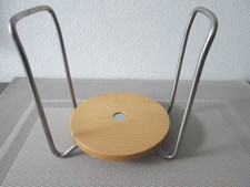 IKEA RATIONELL VARIERA Tellerhalter Tellerständer rund Holz klein  14-24 cm TOP