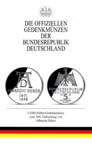 5 DM 1971 - 500. Geburtstag von Albrecht Dürer - Zertifikat