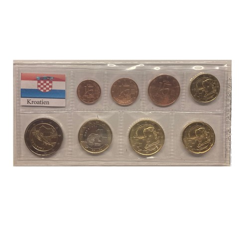 Kursmünzensatz kms kroatien - kursmünzensatz,