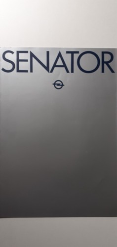 Opel senator - opel:, (falt-prospekt)