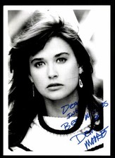 Demi Moore Autogrammkarte