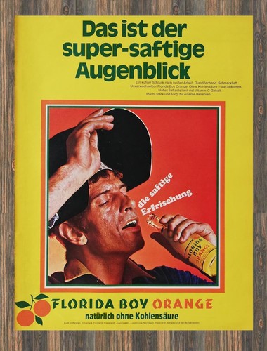 Florida boy orange reklame - florida,