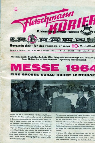 Fleischmann kurier heft nr - kurier,,