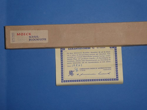 Original moeck schulflöte - original,
