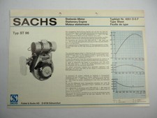 Sachs ST96 Stationär Motor