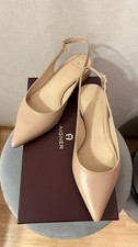 AIGNER Slingback-Ballerinas beige Gr. 38
