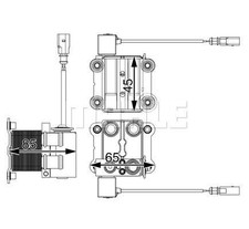 MAHLE ACH 1 000P KÜHLER