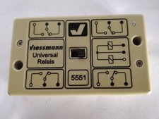 Viessmann 5551, Universal Relais 4 X 1 UM, 14-16V AC/DC, max. 1,5 Ampere