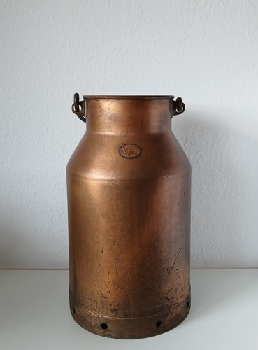 Antike kupfer milchkanne - antike,
