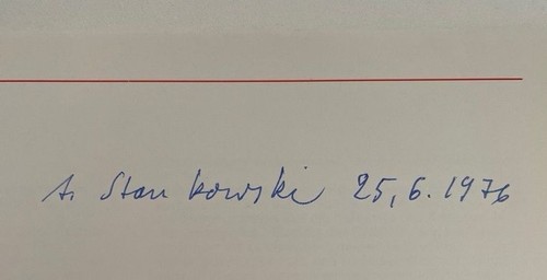 Signale und - (, signiert