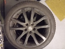 Komplett Rad Renault Laguna Coupe Winter 225/45 R18 Hankook 02/19 Ca. 5mm