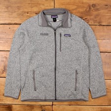 Vintage Patagonia Outdoorjacke L Better Sweater Fleece grau