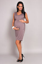 Damen Umstands-Mini-Blasekleid