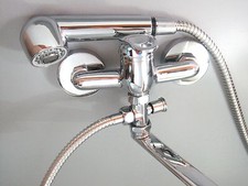 Wandarmatur mit Brause Armatur