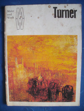 Zeitschrift Heft  "MALER UND WERK - Turner"  VEB Verlag der Kunst Dresden