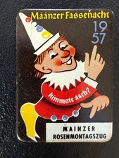 Meenzer zuchplakettscher 1957 - meenzer,
