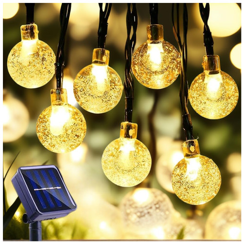 Lichterkette solar 100 led - lichterkette,
