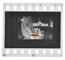 Negativ 4x3,5cm - Flugzeug -