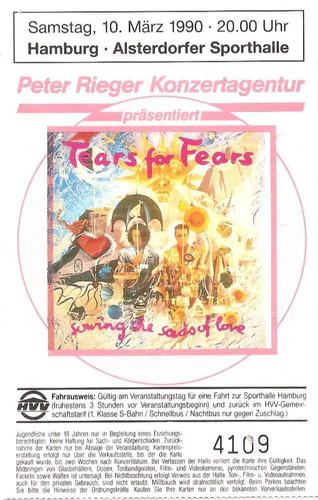 Tears for fears concert - tears,