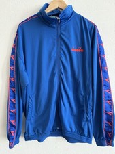 Diadora Trainingsjacke Gr.L Vintage Retro Sport Jacke 90er Track Jacket