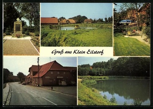 Ansichtskarte klein eilstorf - ansichtskarte,