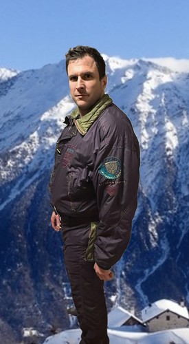 Retro ski overall - retro,