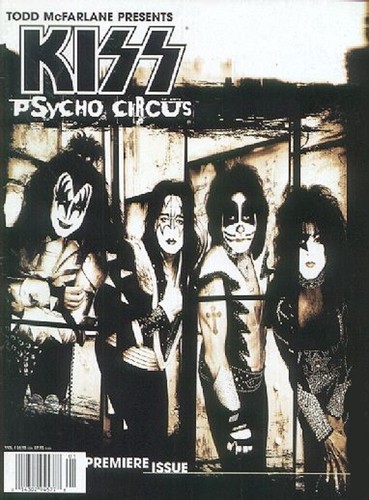 Kiss psycho circus comic - kiss,