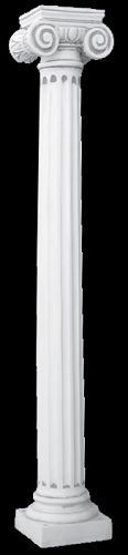 Ionische säule rund - ionische,