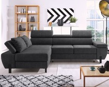 Ecksofa Molina Mini Stilvoll Polsterecke Sofa Couch Eckcouch mit Schlaffunktion