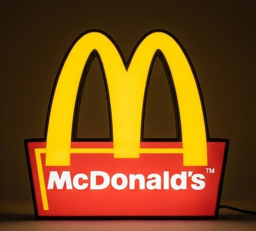 Mcdonalds led leuchtreklame - led,