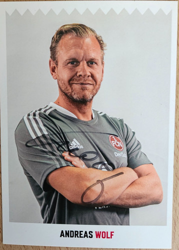 Andreas wolf handsignierte - wolf,